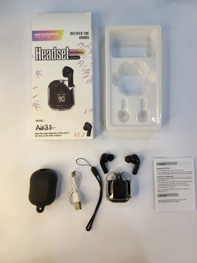 AIR 31 earbuds with pouch