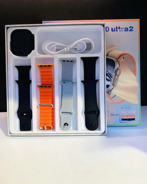 T20 Ultra 2 Smartwatch With 4 Straps