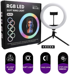 RGB LED RING LIGHT 26CM