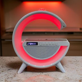 RGB LED Wireless Charging Speaker And Table Lamp