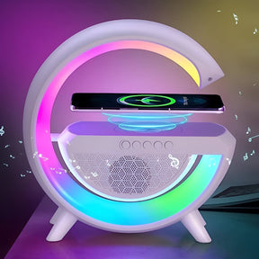 RGB LED Wireless Charging Speaker And Table Lamp